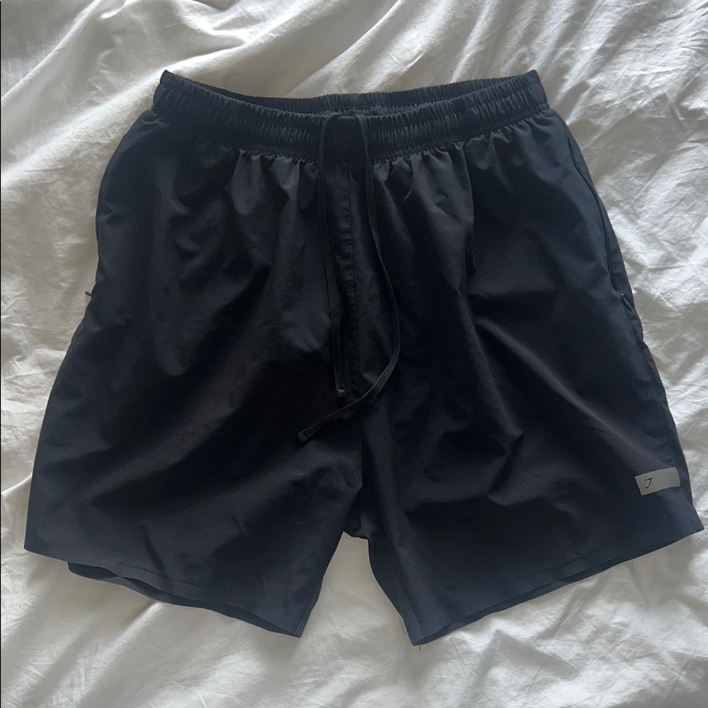 Men's Gymshark Black Athletic Shorts